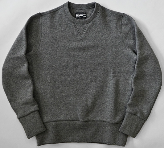 BASIC CASHMERE スタンダードフィットスウェット出来上がりました。