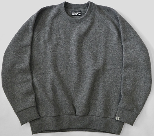 BASIC CASHMERE で製作しましたリラックスフィットスウェットも出来上がりました。