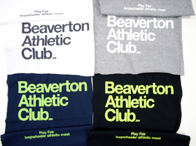 Beaverton Athletic Club テストプリント